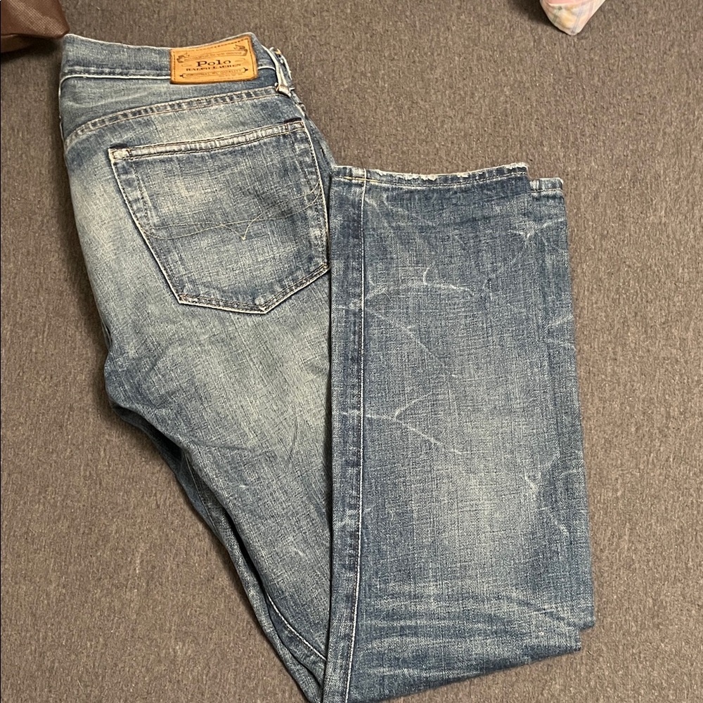 Polo by Ralph Lauren Faded Blue Jeans